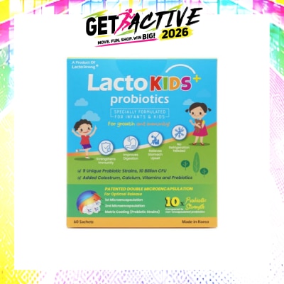 LACTOMIN - Lactokids+ Probiotics 2g x 60s image