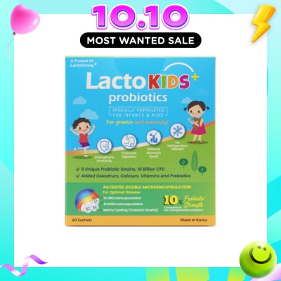 LACTOMIN Lactokids+ Probiotics 2g x 60s image