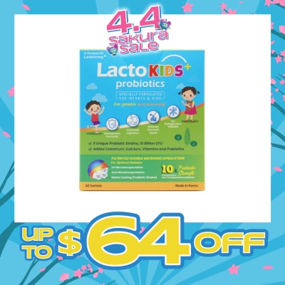 LACTOMIN - Lactokids+ Probiotics 2g x 60s