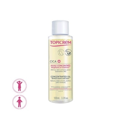 TOPICREM Cica Concentrate Oil (Reduce Stretch Marks And Scars) 100ml