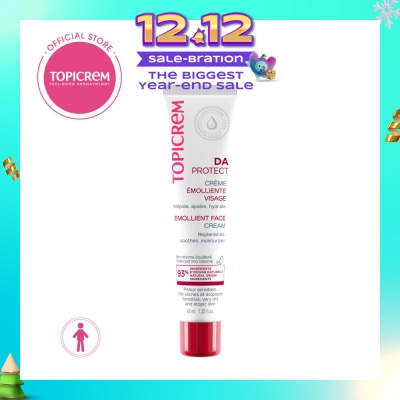 TOPICREM Da Emollient Face Cream (Intensely Nourishing And Hydrating Sensitive, Very Dry Or Atopic Skin) 40ml
