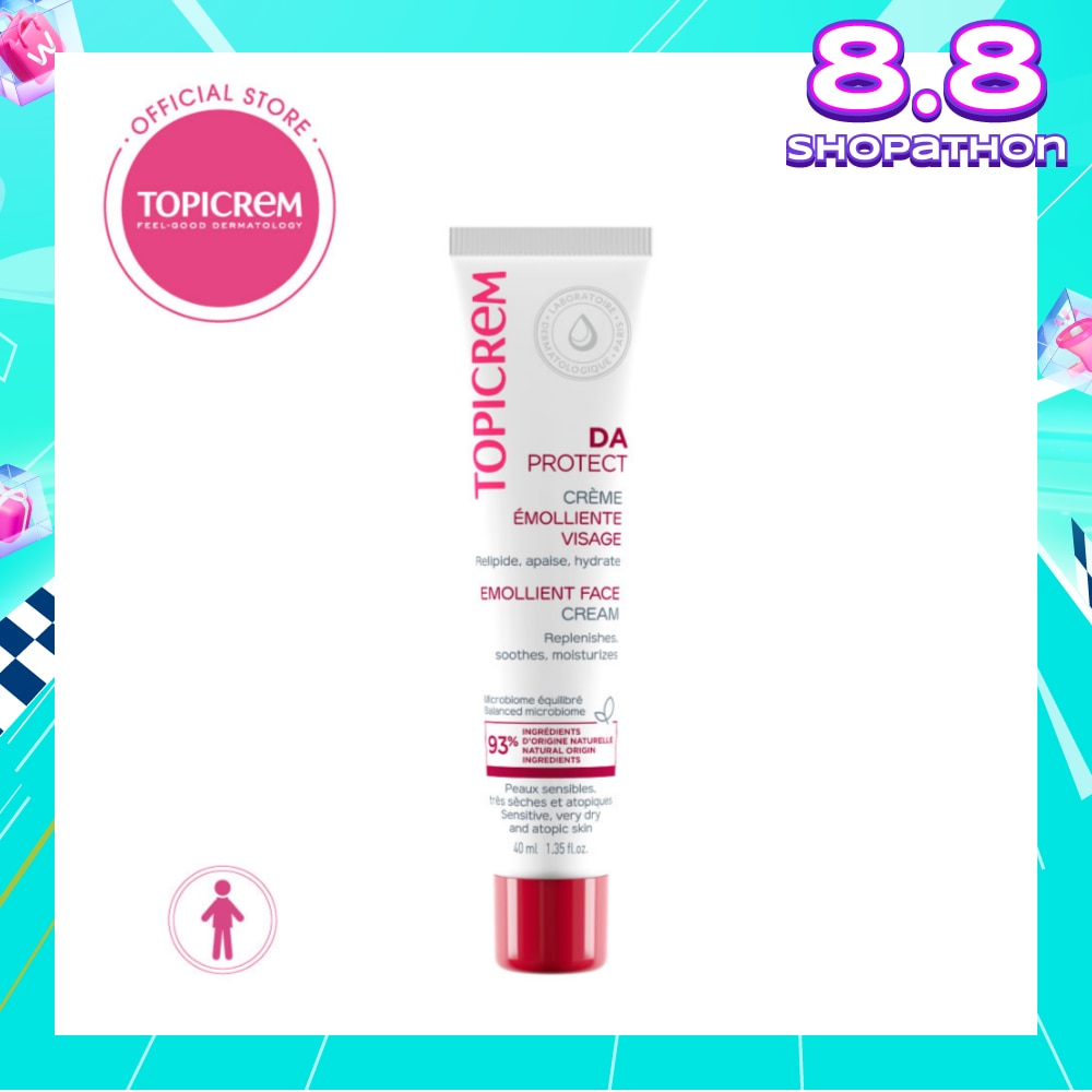 Da Emollient Face Cream (Intensely Nourishing And Hydrating Sensitive, Very Dry Or Atopic Skin) 40ml