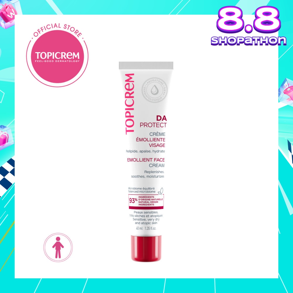 Da Emollient Face Cream (Intensely Nourishing And Hydrating Sensitive, Very Dry Or Atopic Skin) 40ml
