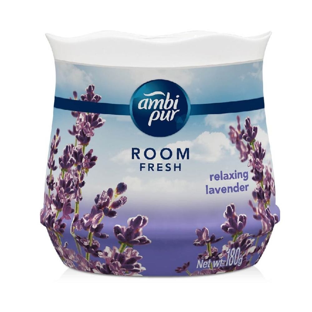 Ambi Pur Relaxing Lavender Air Freshener Gel 180g x 2s