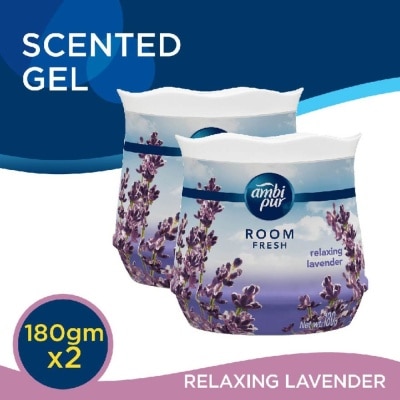 AMBI PUR Ambi Pur Relaxing Lavender Air Freshener Gel 180g x 2s