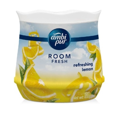 AMBI PUR Ambi Pur Room Fresh Refreshing Lemon Air Freshener Gel 180g x 2s