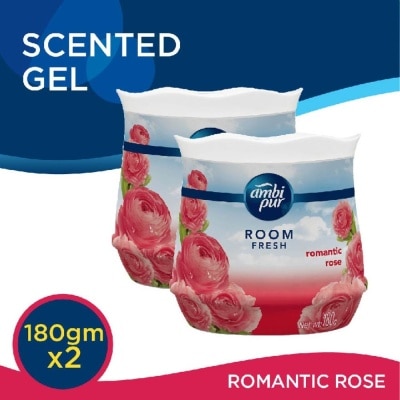 AMBI PUR Ambi Pur Romantic Rose Room Fresh Air Freshener gel 180g x 2s