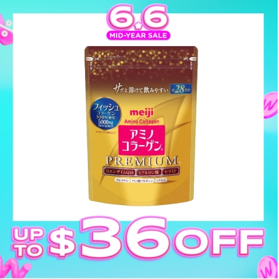 MEIJI - Amino Collagen Premium Refill 196g