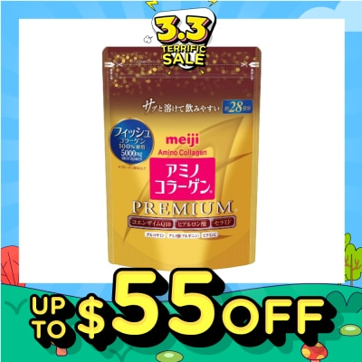 MEIJI [CNY] Amino Collagen Premium Refill 196g