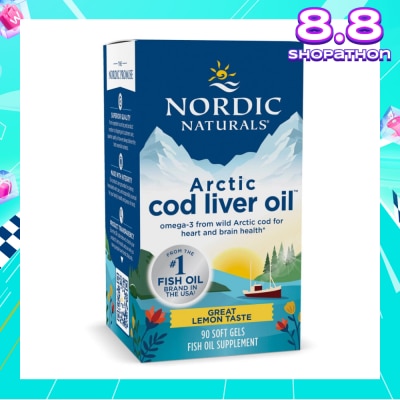 NORDIC NATURALS Arctic Cod Liver Oil 1000mg 90 Soft Gels