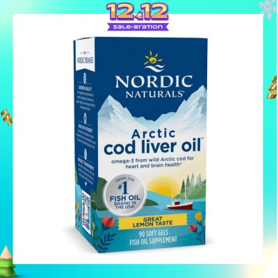 NORDIC NATURALS Arctic Cod Liver Oil 1000mg 90 Soft Gels