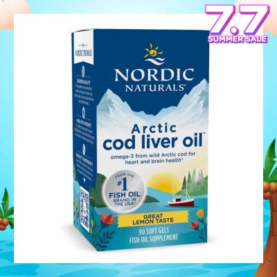 NORDIC NATURALS Arctic Cod Liver Oil 1000mg 90 Soft Gels