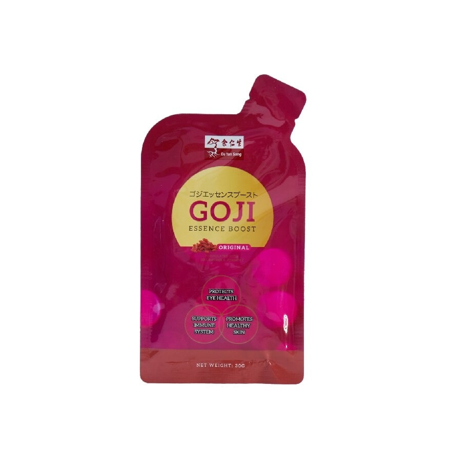 Original Goji Essence Boost Sachet (For Protects Eye Health, Promotes Healthy Skin & Supports Immune System) 30g x 10s