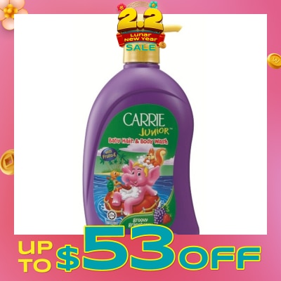 CARRIE JUNIOR Baby Hair & Body Grapeberry 700g