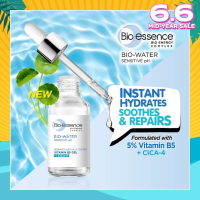 BIO ESSENCE Bio-Water Vitamin B5 Gel + Cica-4 30ml (Expiry: Jan`2026)