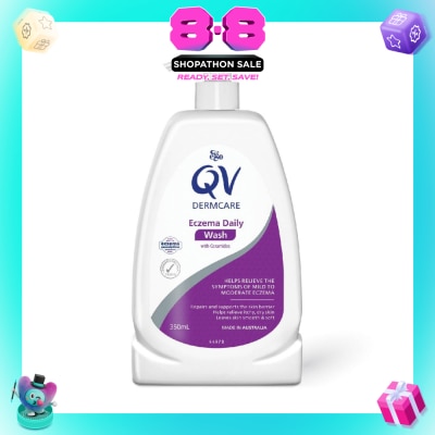 EGO QV - Dermcare Eczema Daily Wash (Relieve The Symptoms Of Mild To Moderate Eczema) 350ml