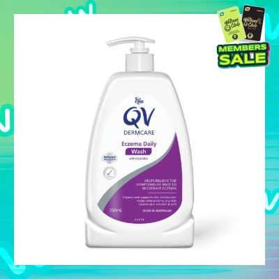 EGO QV Dermcare Eczema Daily Wash (Relieve The Symptoms Of Mild To Moderate Eczema) 350ml