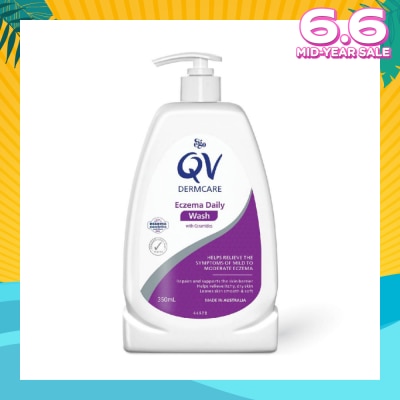 EGO QV Dermcare Eczema Daily Wash (Relieve The Symptoms Of Mild To Moderate Eczema) 350ml