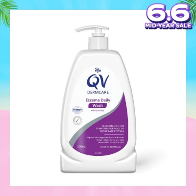 EGO QV Dermcare Eczema Daily Wash (Relieve The Symptoms Of Mild To Moderate Eczema) 350ml
