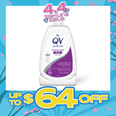 EGO QV Dermcare Eczema Daily Wash (Relieve The Symptoms Of Mild To Moderate Eczema) 350ml