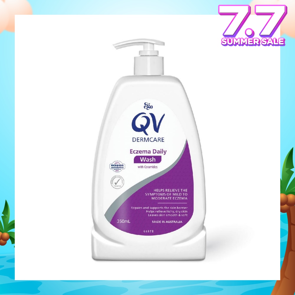 Dermcare Eczema Daily Wash (Relieve The Symptoms Of Mild To Moderate Eczema) 350ml