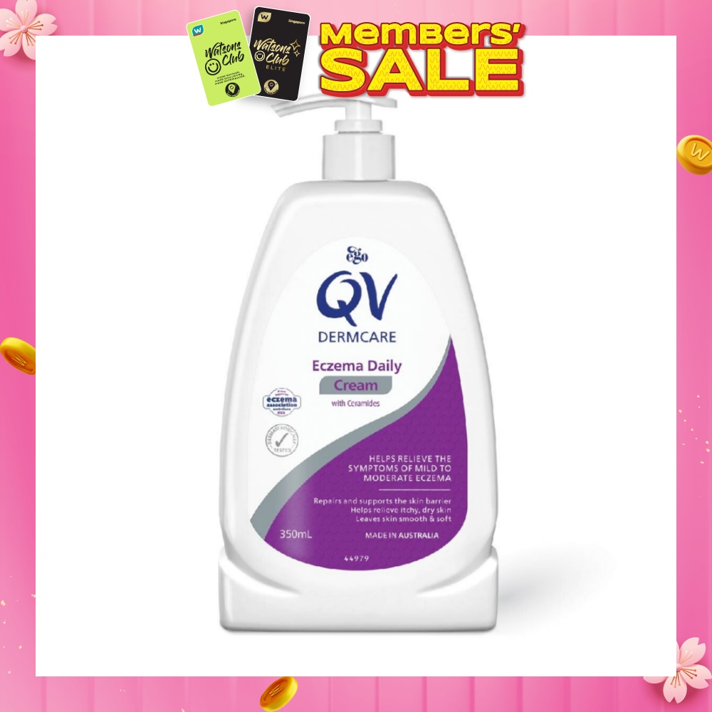 Dermcare Cream (Relieve The Symptoms Of Mild To Moderate Eczema) 350ml