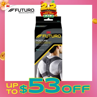 FUTURO™ Adjustable Posture Corrector One Size 1s