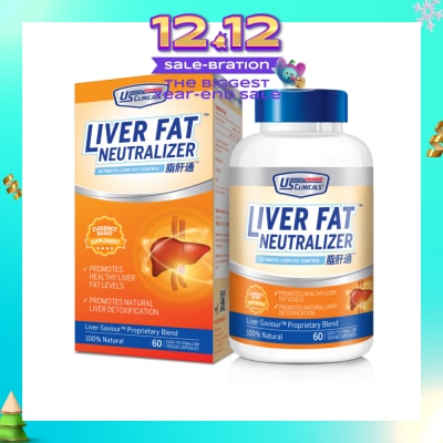 US CLINICALS USC Liver Fat Neutrilizer (Promote Healthy Liver Fat Level) 60s