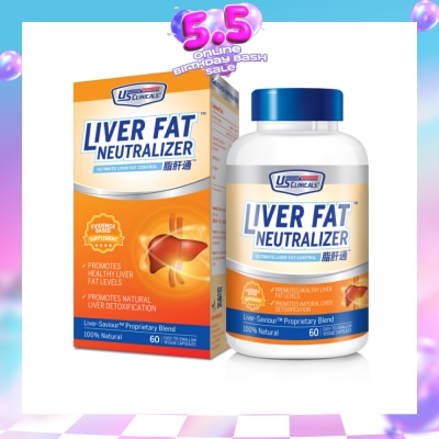 US CLINICALS - USC Liver Fat Neutrilizer (Promote Healthy Liver Fat Level) 60s