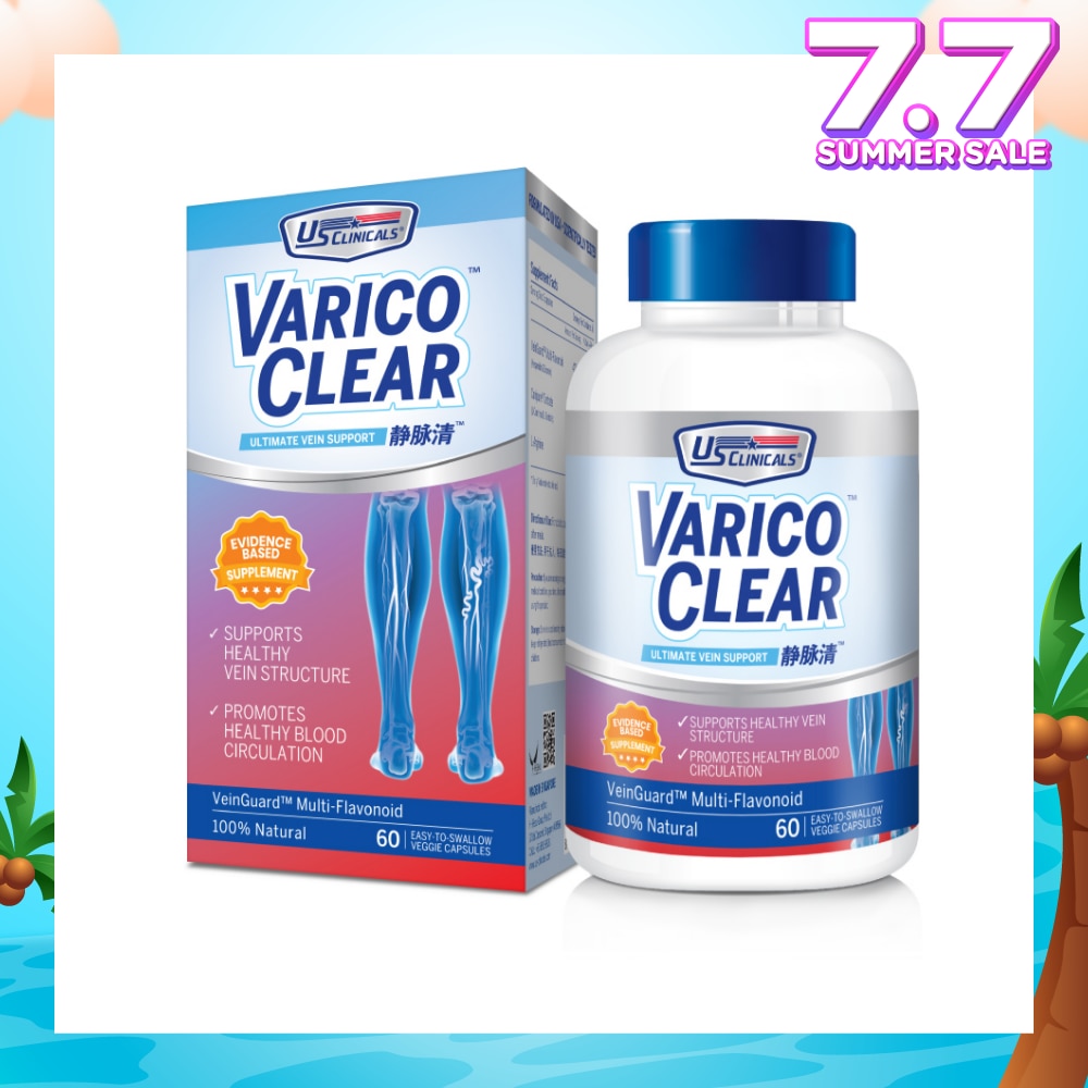 VaricoClear Ultimate Vein Support (Support Healthy Vein Structure) 60s
