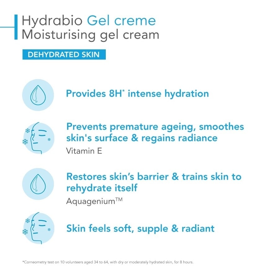 Hydrabio Gel Crème Moisturising Gel (Dehydrated Sensitive Skin) 40ml