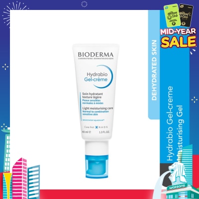 BIODERMA Hydrabio Gel Crème Moisturising Gel (Dehydrated Sensitive Skin) 40ml