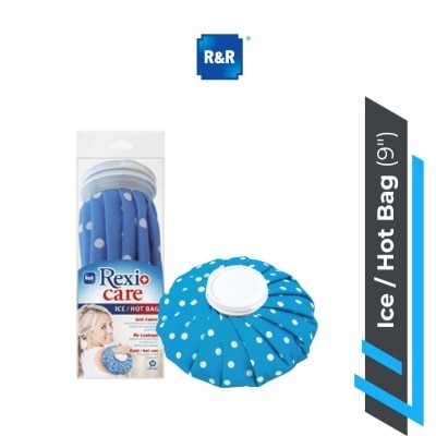 R&R R&R Ice/Hot Bag (M) Blue White Dot