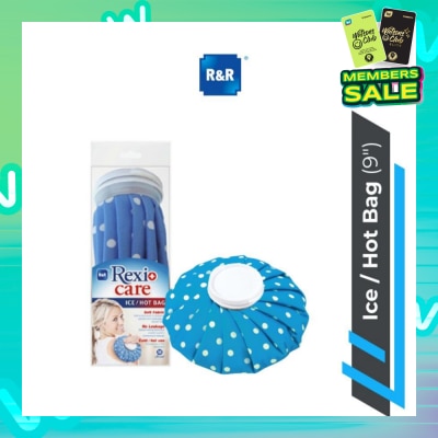 R&R R&R Ice/Hot Bag (M) Blue White Dot