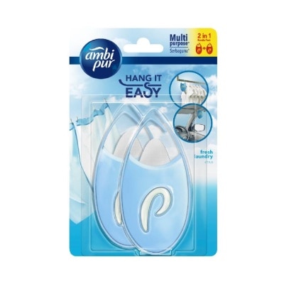 AMBI PUR Ambi Pur Hang it Easy Fresh Laundry Citrus Mini Air Freshener 4.5g x 2s