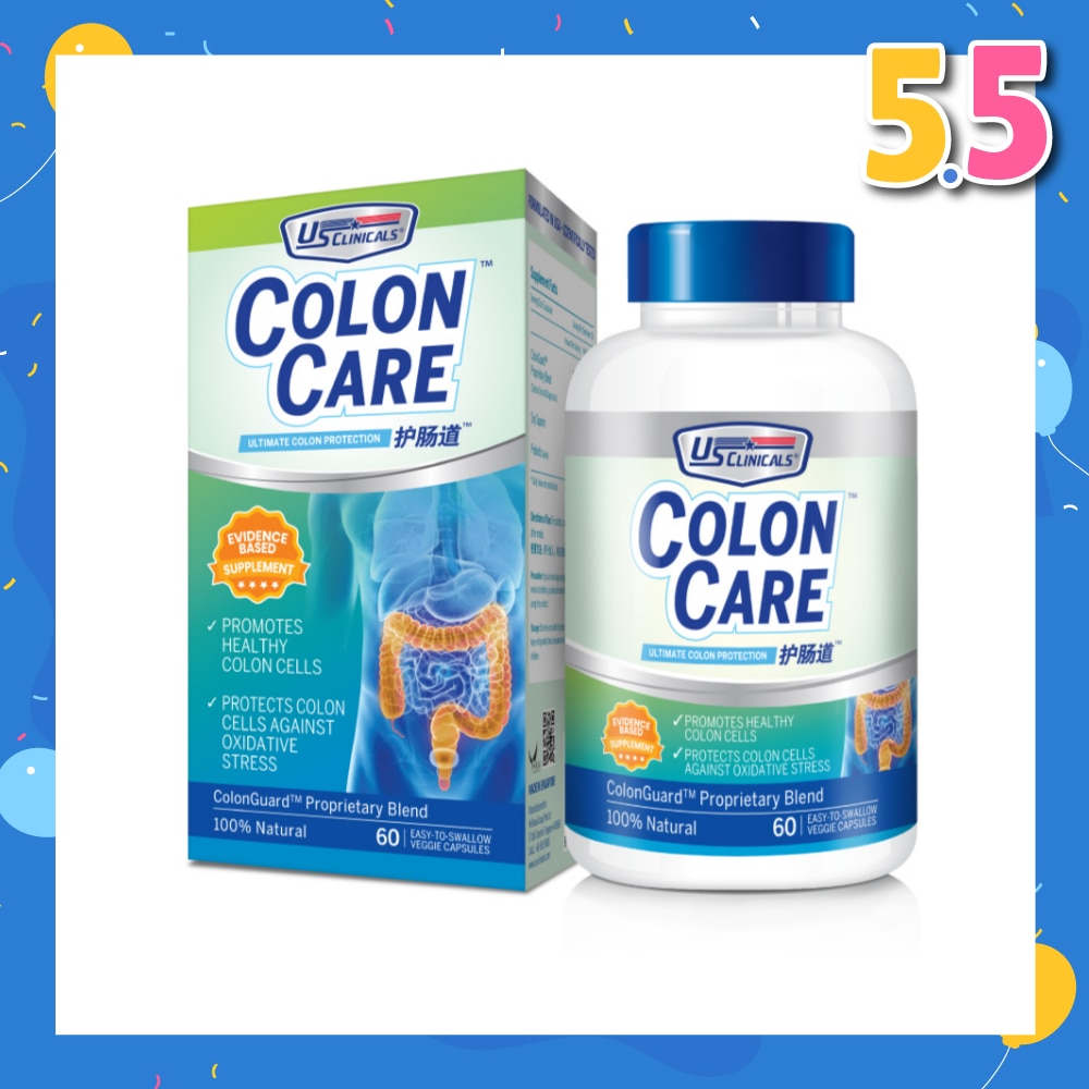 ColonCare Veggie Capsule (Promote Healthy Colon Cells) 60s