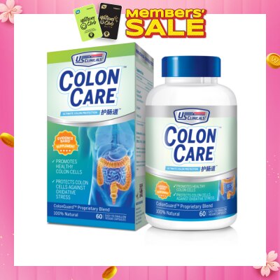 US CLINICALS ColonCare Veggie Capsule (Promote Healthy Colon Cells) 60s