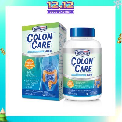 US CLINICALS ColonCare Veggie Capsule (Promote Healthy Colon Cells) 60s