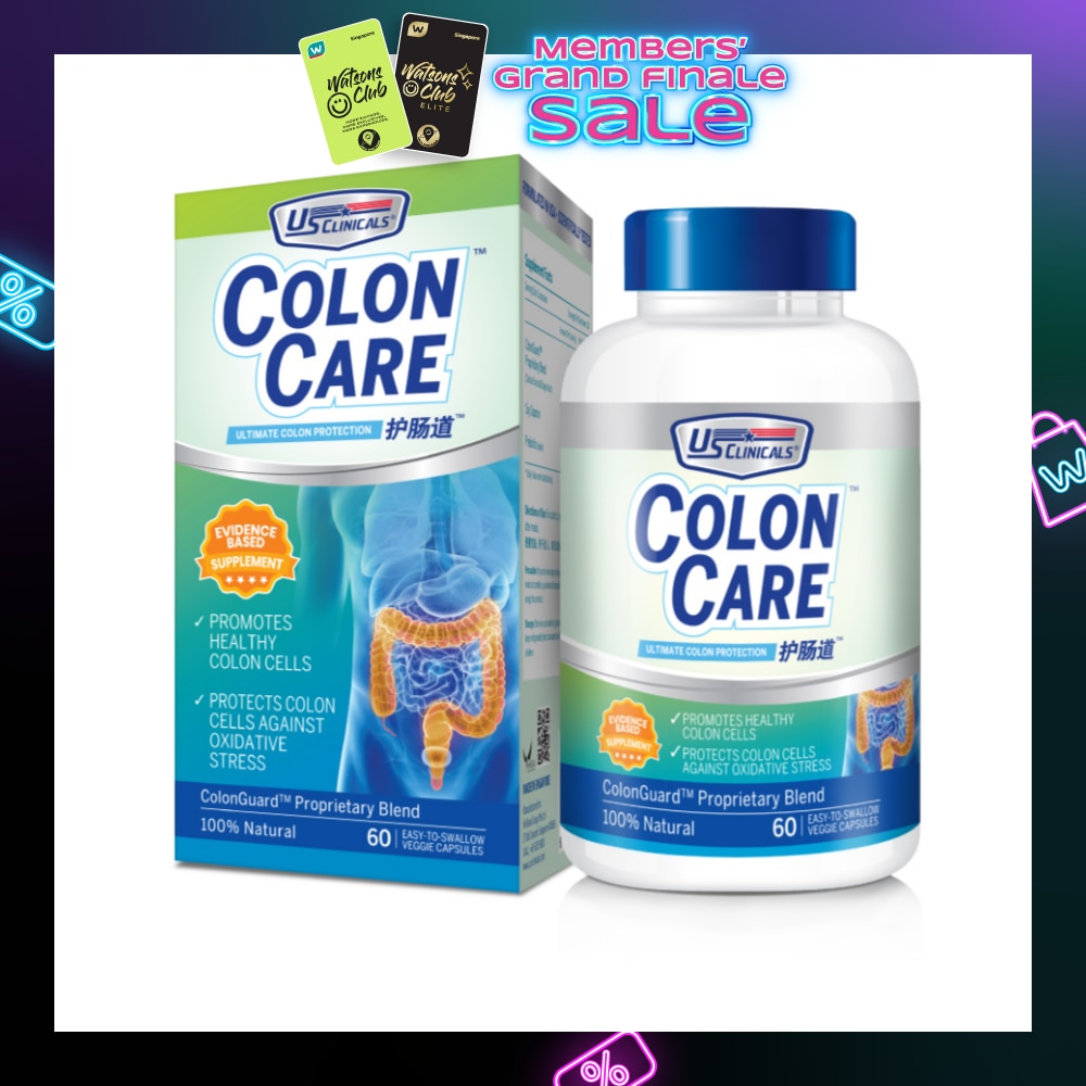 ColonCare Veggie Capsule (Promote Healthy Colon Cells) 60s