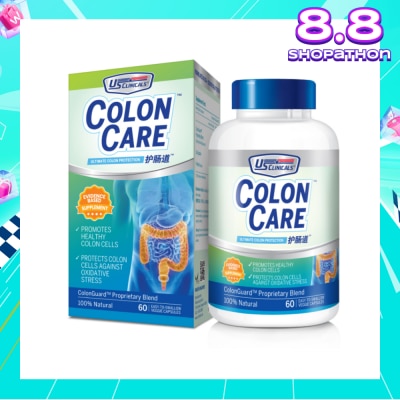 US CLINICALS ColonCare Veggie Capsule (Promote Healthy Colon Cells) 60s
