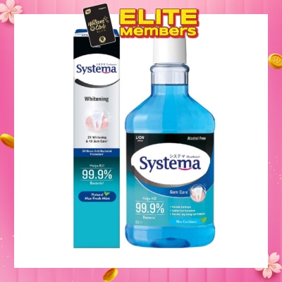 SYSTEMA Gum Care Travel Pack - Blue Caribbean