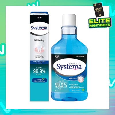 SYSTEMA Gum Care Travel Pack - Blue Caribbean