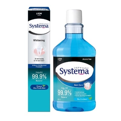 SYSTEMA Gum Care Travel Pack - Blue Caribbean