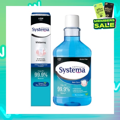 SYSTEMA Gum Care Travel Pack - Blue Caribbean