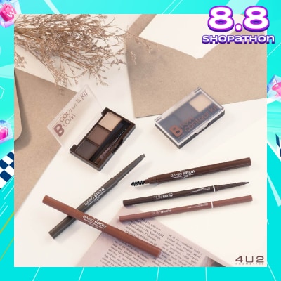 4U2 Basic Brow Triangular Brow Pencil (02 Natural Brown) 0.25g