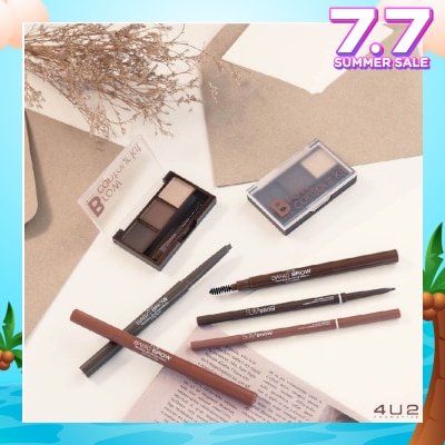 4U2 Basic Brow Triangular Brow Pencil (03 Dark Brown) 0.25g