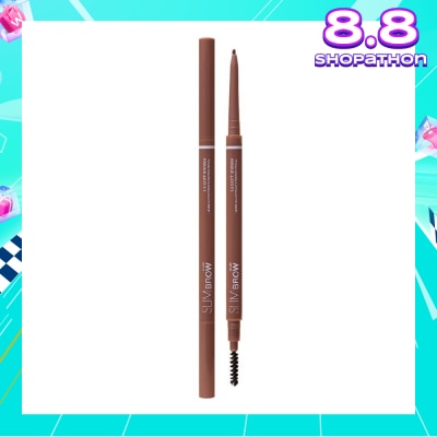 4U2 Slim Brow 1.5mm Eyebrow Pencil (Retractable, Waterproof) No.1.5 Soft brown, 1s