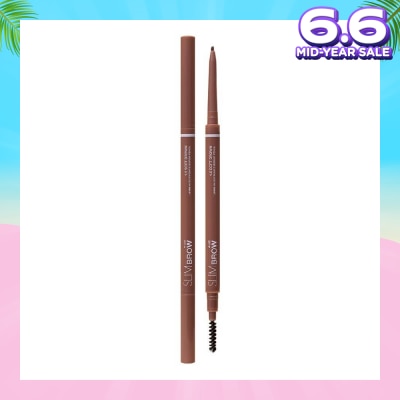 4U2 Slim Brow 1.5mm Eyebrow Pencil (Retractable, Waterproof) No.1.5 Soft brown, 1s