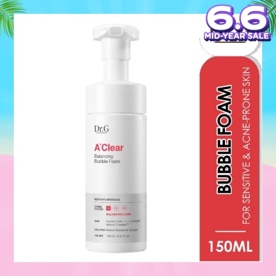 DR. G A'Clear Balancing Bubble Foam 150ml