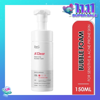 DR. G A'Clear Balancing Bubble Foam 150ml